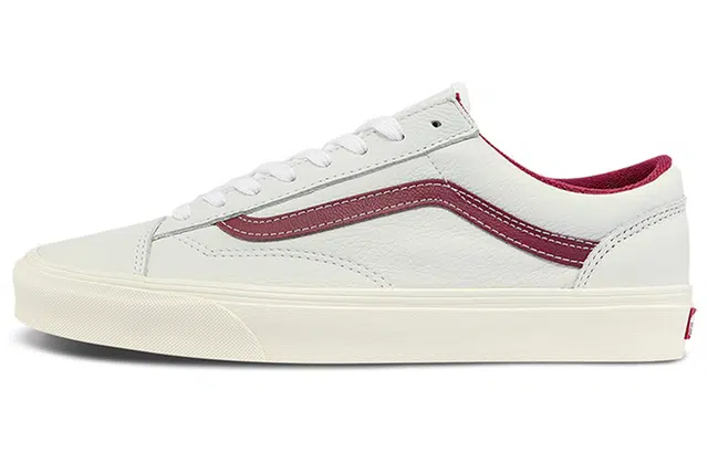 Vans Style 36 White Red