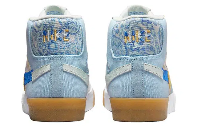Nike Blazer Mid Light Beige Blue