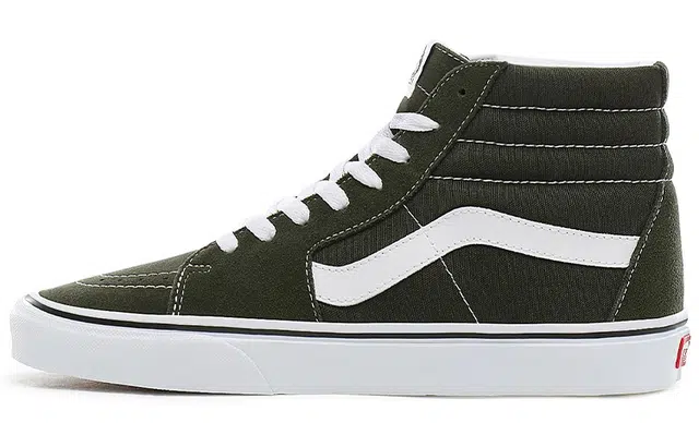 Vans SK8 High Canvas Military Green
