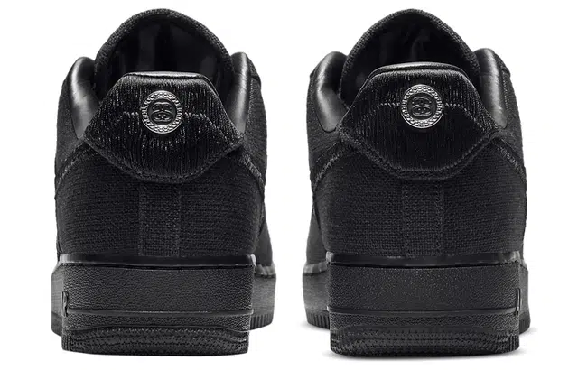 Stussy x Nike Air Force 1 Low "Triple Black"