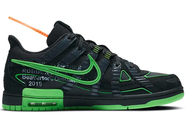 OFF-WHITE x Nike Rubber Dunk "Green Strike"