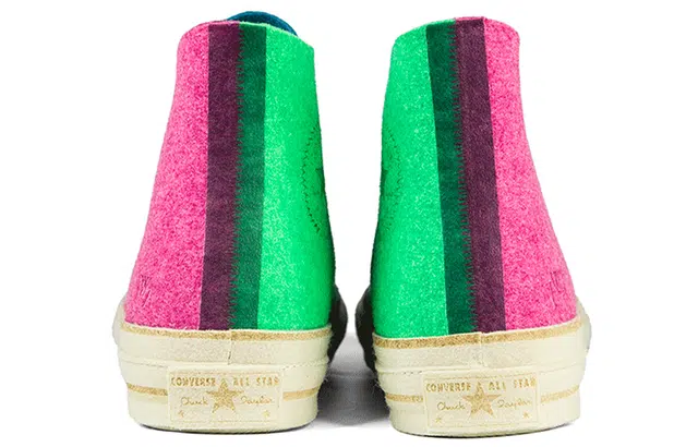 J.W.Anderson x Converse 1970s Hi "Fuchsia Purple Island Green"