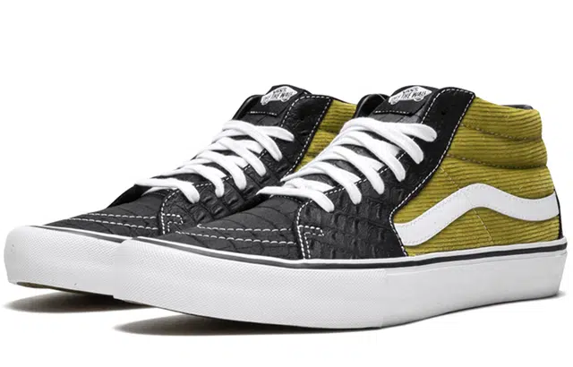 Supreme x Vans SK8 Croc Corduroy Mustard