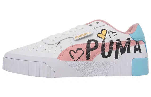 PUMA Cali White Pink