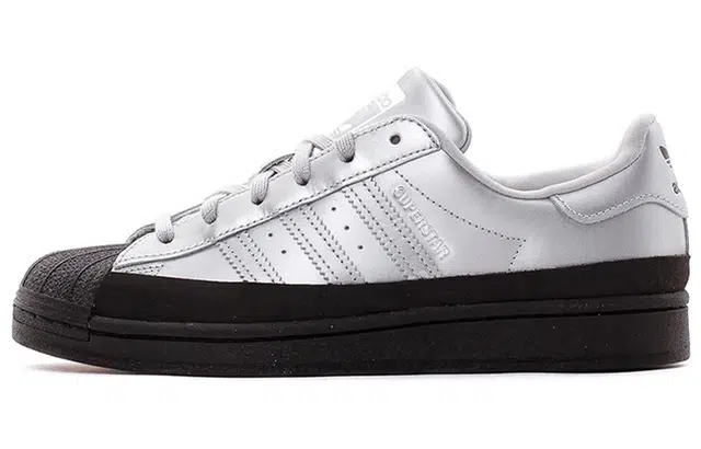 adidas Superstar Silver Black
