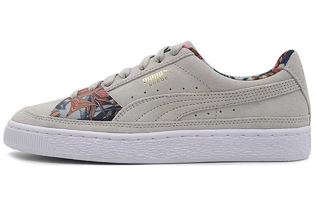 PUMA Suede Skate Palms Light Grey