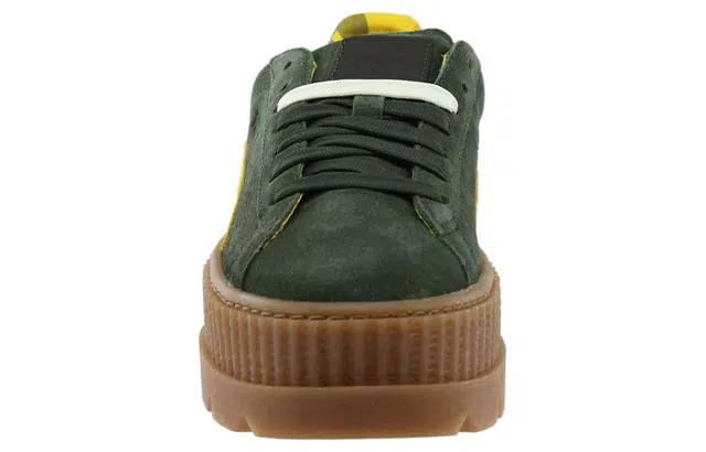 FENTY BEAUTY x PUMA Rihanna Fenty Cleated Creeper Suede Green (W)