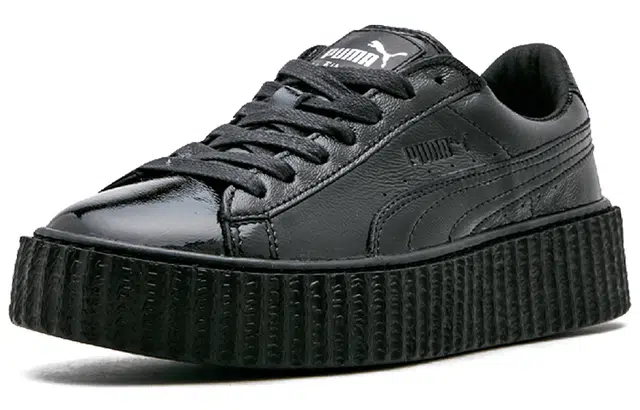 PUMA Rihanna Fenty Cracked Leather Black