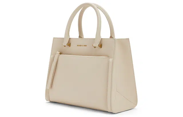 CHARLESKEITH Tote BlackBeige