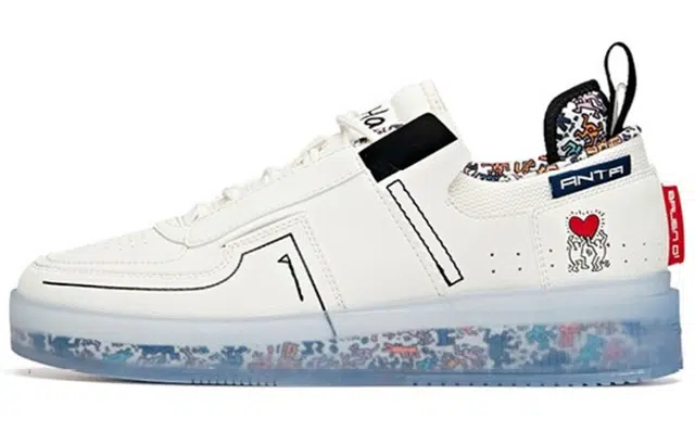 Anta Low Top Sneakers White Black