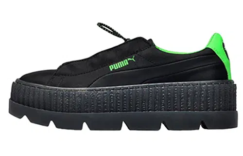 PUMA Rihanna Fenty Cleated Creeper Surf Black Green