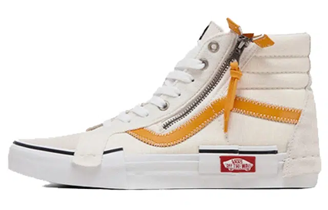 Vans SK8 High White Yellow