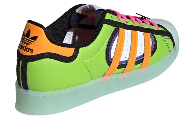 The Simpsons x adidas originals Superstar Squishee