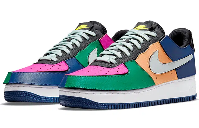 Nike Air Force 1 Low "Black Multi-Color"