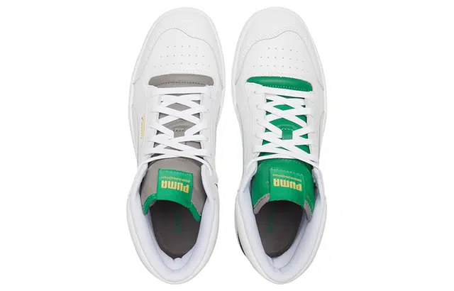 PUMA Ralph Sampson Mid White Green Grey