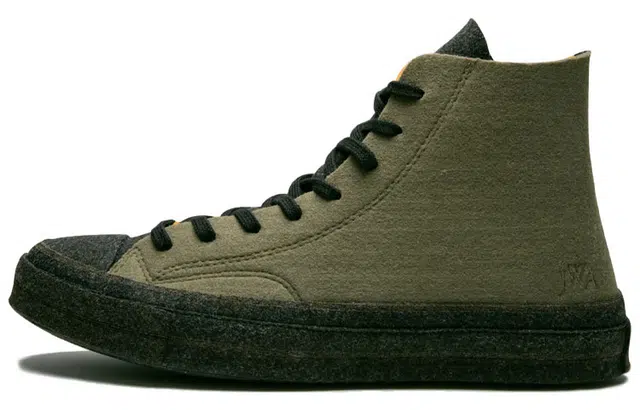 J.W.Anderson x Converse 1970s Hi "Stone Grey Flame Orange"