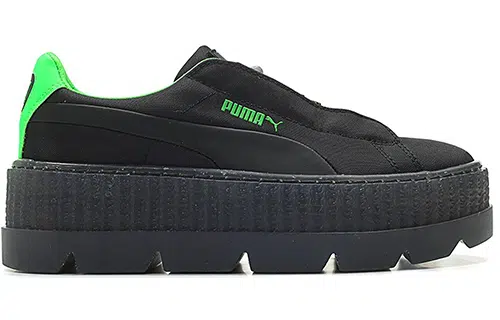 PUMA Rihanna Fenty Cleated Creeper Surf Black Green