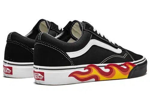 Vans Old Skool Flame Cut Out