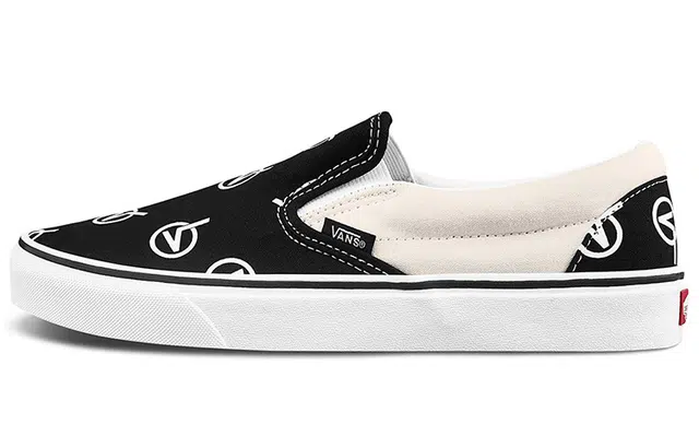 Vans Slip-On Vlogo Black White