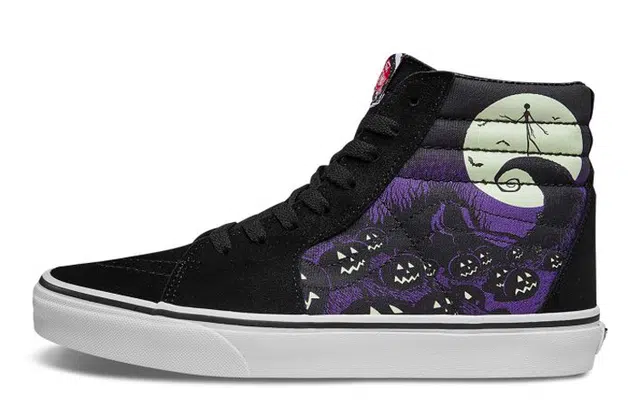 Vans SK8 High Halloween Black Purple