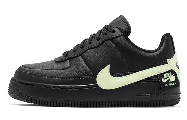 Nike Air Force 1 Low Jester XX Black and Barely Volt