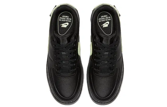 Nike Air Force 1 Low Jester XX Black and Barely Volt