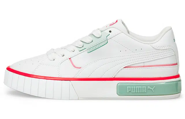 PUMA Cali White Green Orange