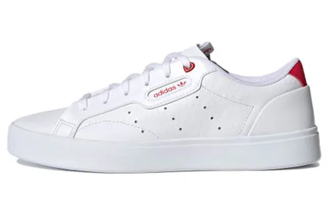 adidas Sleek White Red