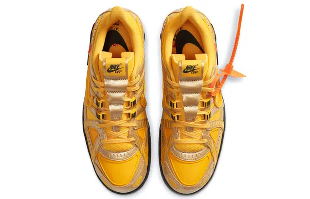 OFF-WHITE x Nike Rubber Dunk "University Gold"