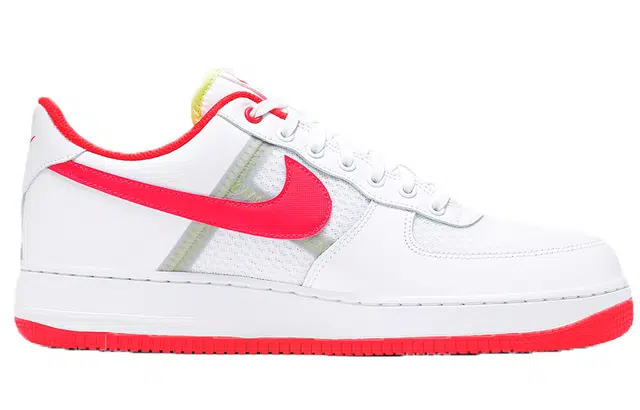 Nike Air Force 1 Low White Bright Crimson