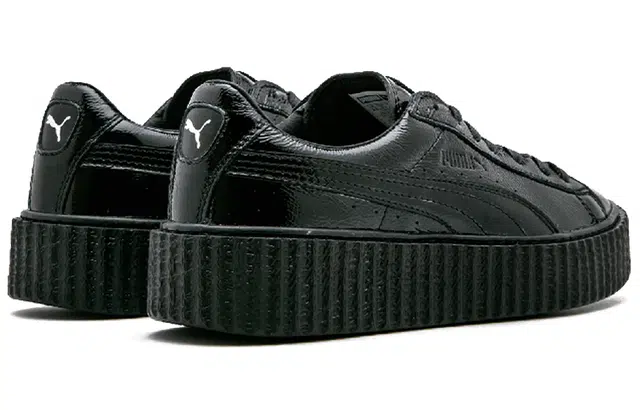 PUMA Rihanna Fenty Cracked Leather Black