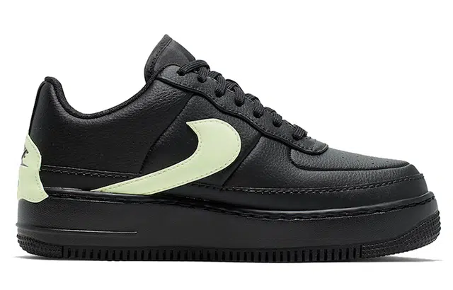 Nike Air Force 1 Low Jester XX Black and Barely Volt