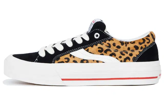 Odd x Vision Street Wear Low Top Leopard Sneakers