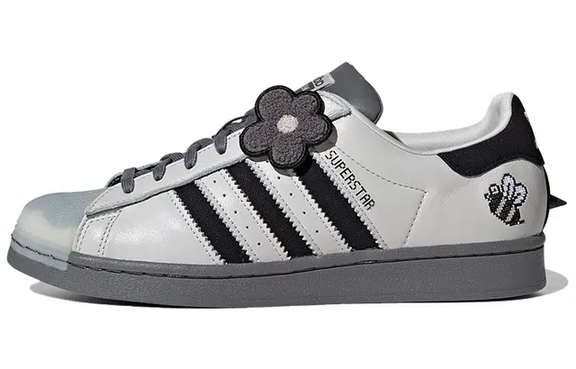 Melting Sadness x Adidas Originals Superstar Babo Grey Black