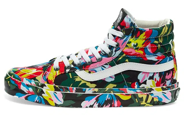 KENZO x Vans SK8-Hi Yellow Green Floral
