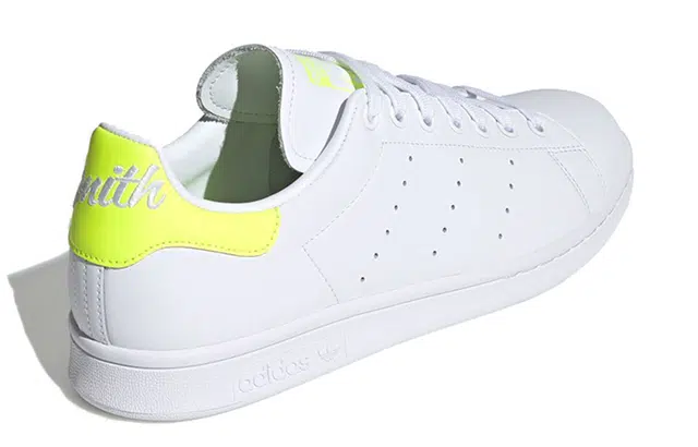 adidas Stan Smith White Yellow Fluorescent