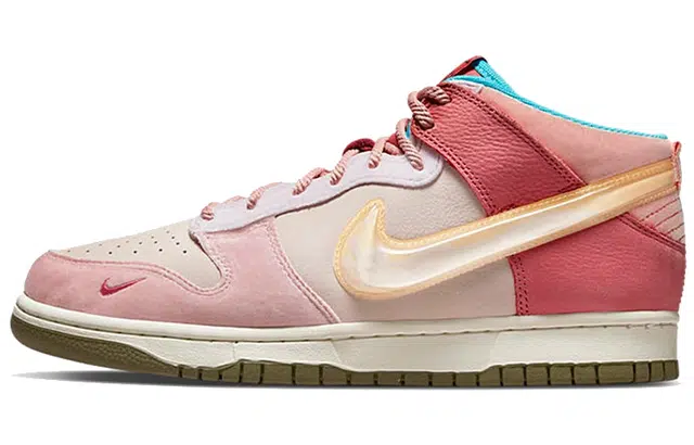 Social Status x Nike Dunk Mid "Strawberry Milk"