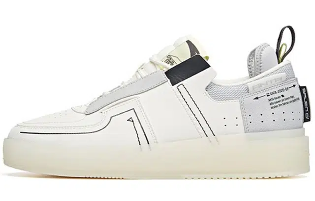 Anta Lifestyle Low-Top Sneakers Grey White