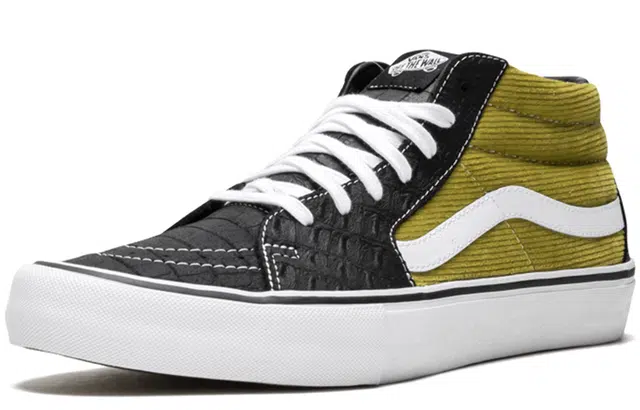 Supreme x Vans SK8 Croc Corduroy Mustard