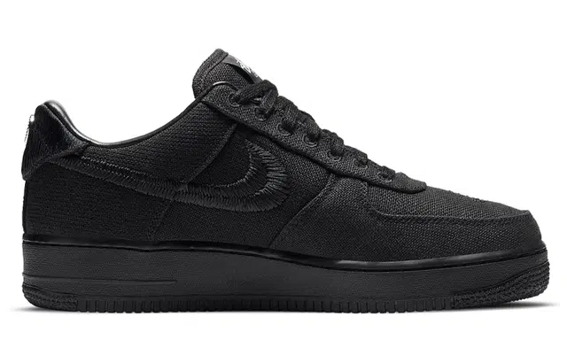 Stussy x Nike Air Force 1 Low "Triple Black"