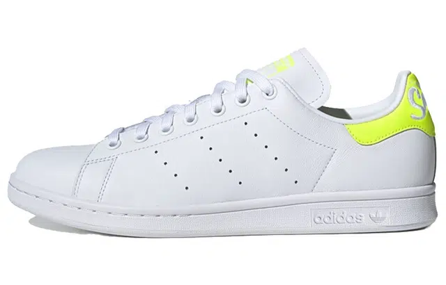 adidas Stan Smith White Yellow Fluorescent