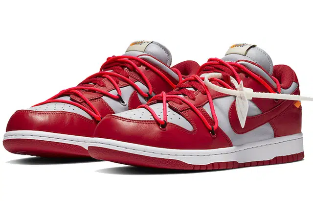 Off-White x Nike Dunk Low LTHR OW