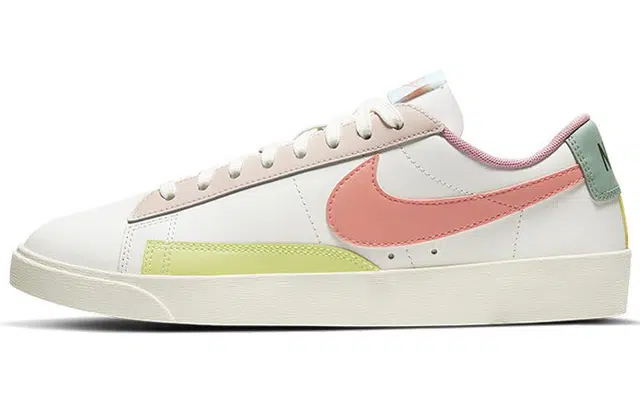 Nike Blazer Low LE White Pink Yellow