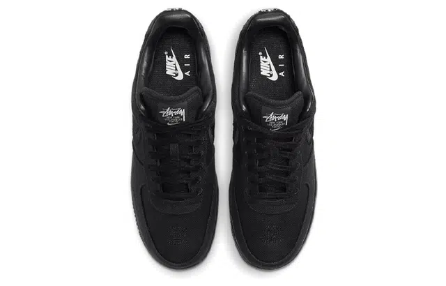 Stussy x Nike Air Force 1 Low "Triple Black"