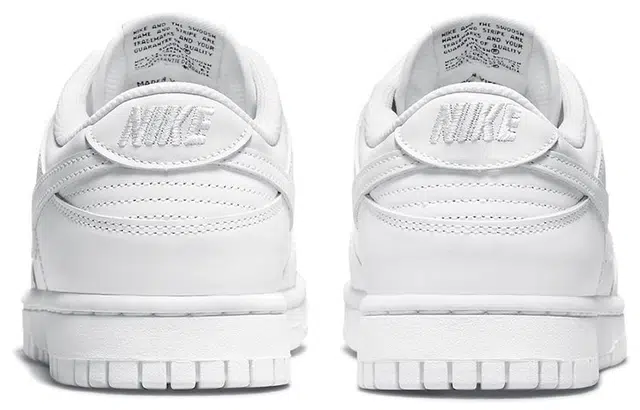 Nike Dunk Low triple white