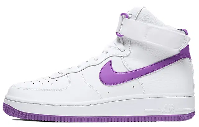 Nike Air Force 1 High White Purple
