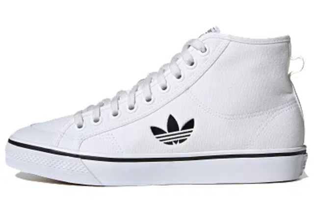 adidas Nizza Hi White Black