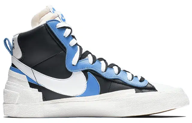 Sacai x Nike Blazer black blue