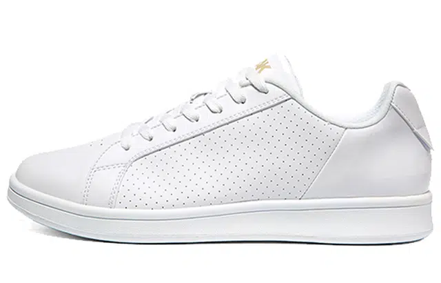 匹克 经典文化 防滑轻便 低帮 板鞋 男款 白金