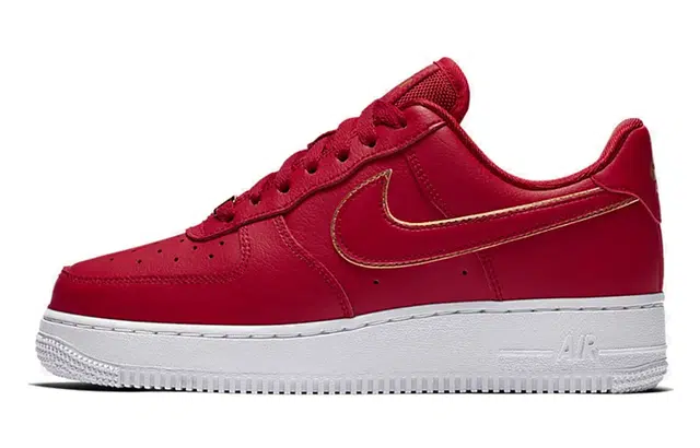 Nike Air Force 1 Low Red Gold
